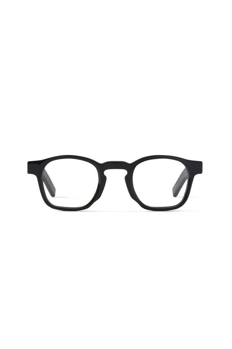 Enzo Blue Light Glasses, Main, color, Black