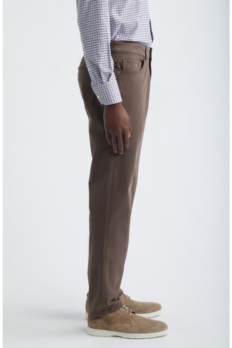 Signature Sateen Five Pocket Pants, Alternate, color, FRENCH PRESS