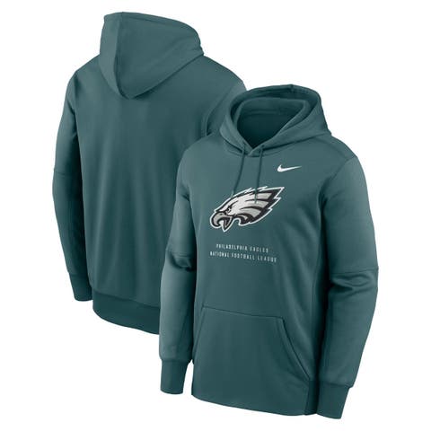 Men's Nike Teal Philadelphia Eagles Toss Sweep Therma-FIT Hoodie