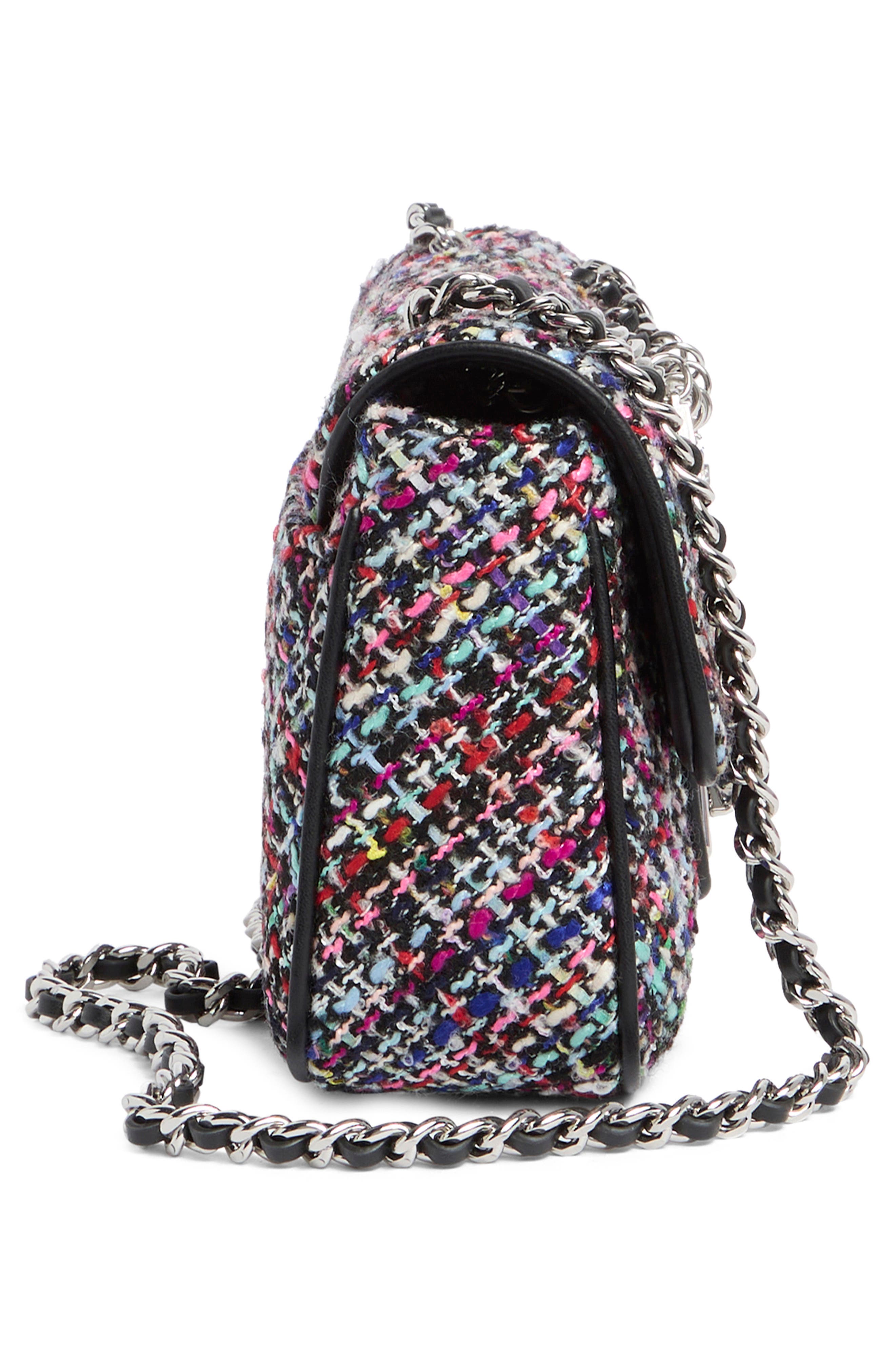 KARL LAGERFELD PARIS Medium Agyness Shoulder Bag, Alternate, color, 