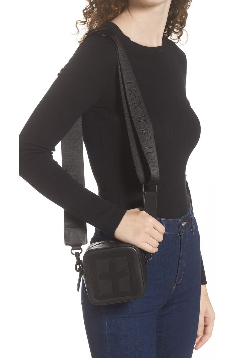Ksubi Kube Mini Leather Crossbody Bag, Alternate, color,