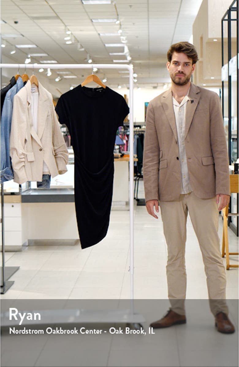 Sandwashed Jersey Minidress, sales video thumbnail