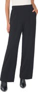 Vince Camuto Pintuck Wide Leg Pull-On Pants