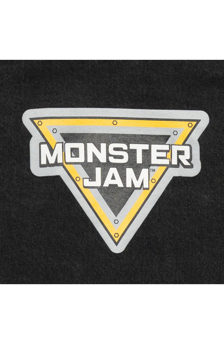 Monster Jam Boys' Denim Jacket, Alternate, color, Monster Jam Black