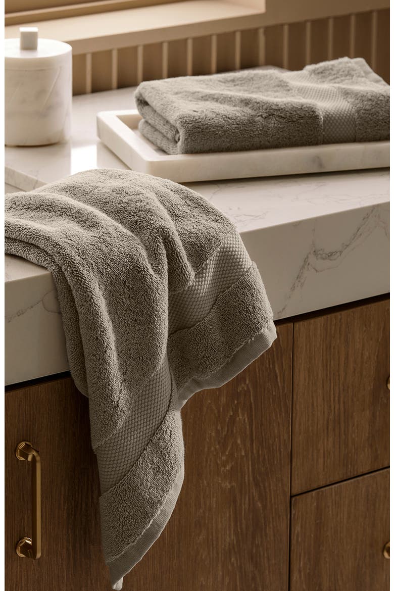 Plush 6-Piece Organic Cotton Bath Sheet Set, Alternate, color, OAK