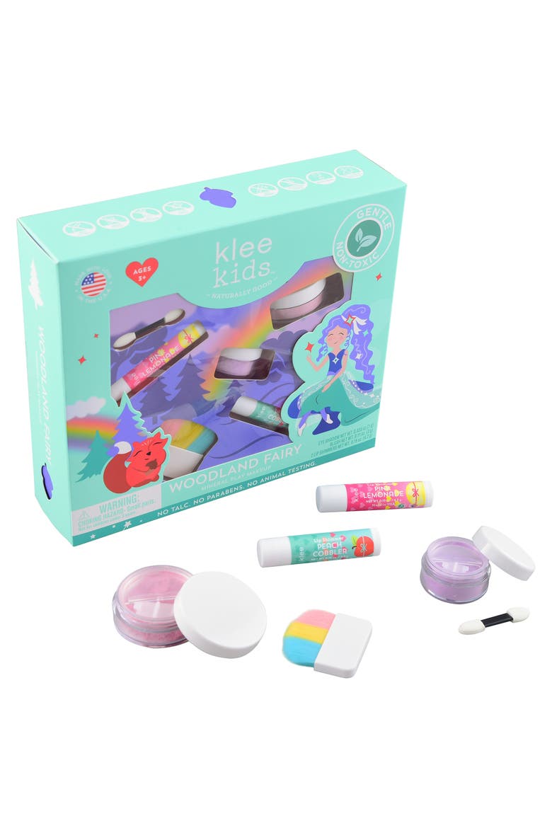 Woodland Fairy - Kids' Loose Powder Mineral Play Makeup Kit, Main, color, Multi