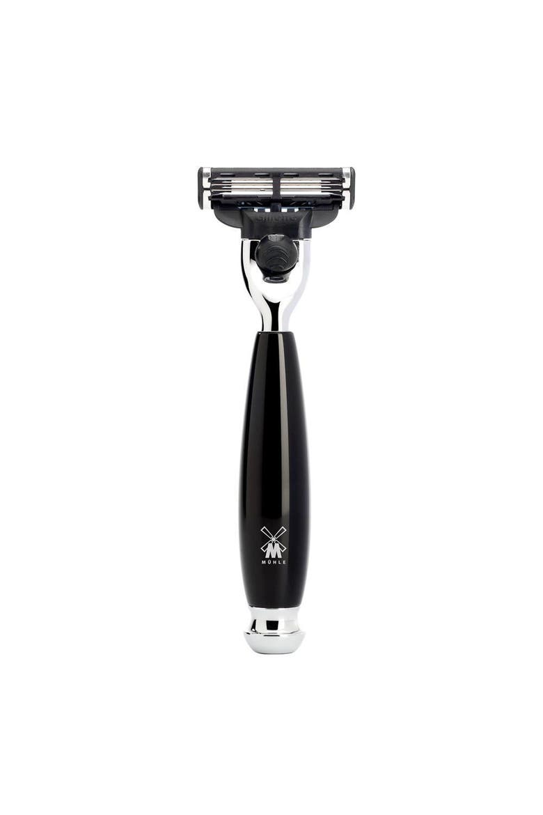 Vivo Black Resin Mach-3 Razor, Main, color, Black