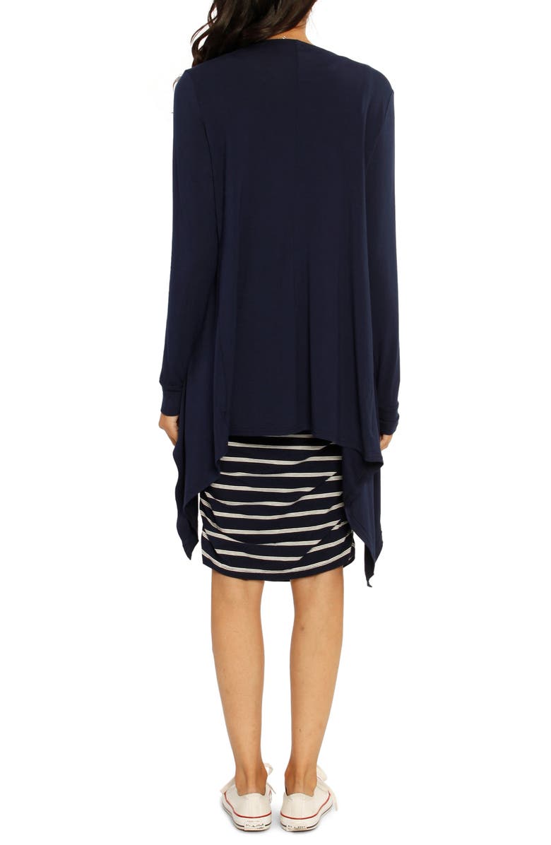 Angel Maternity Maternity Dress & Cardigan Set, Alternate, color, 