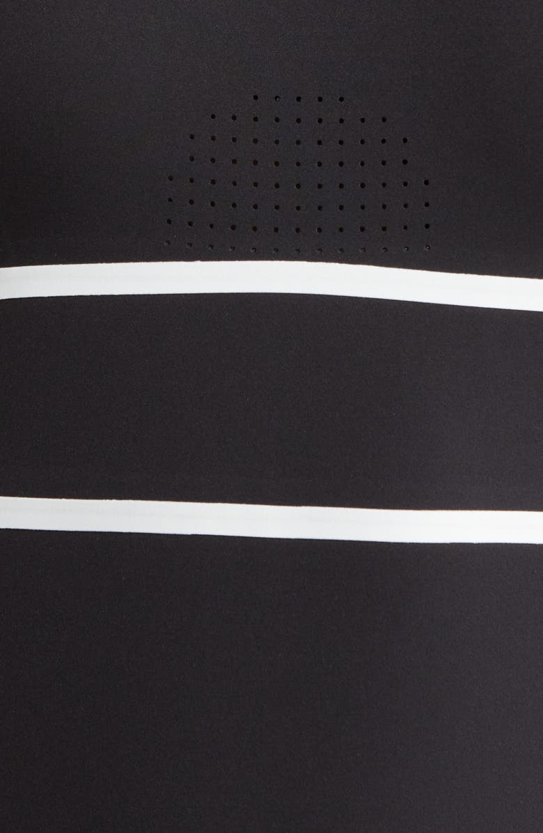 Rip Curl Mirage Fusion Long Sleeve UPF 50+ One-Piece Rashguard Swimsuit, Alternate, color, Black