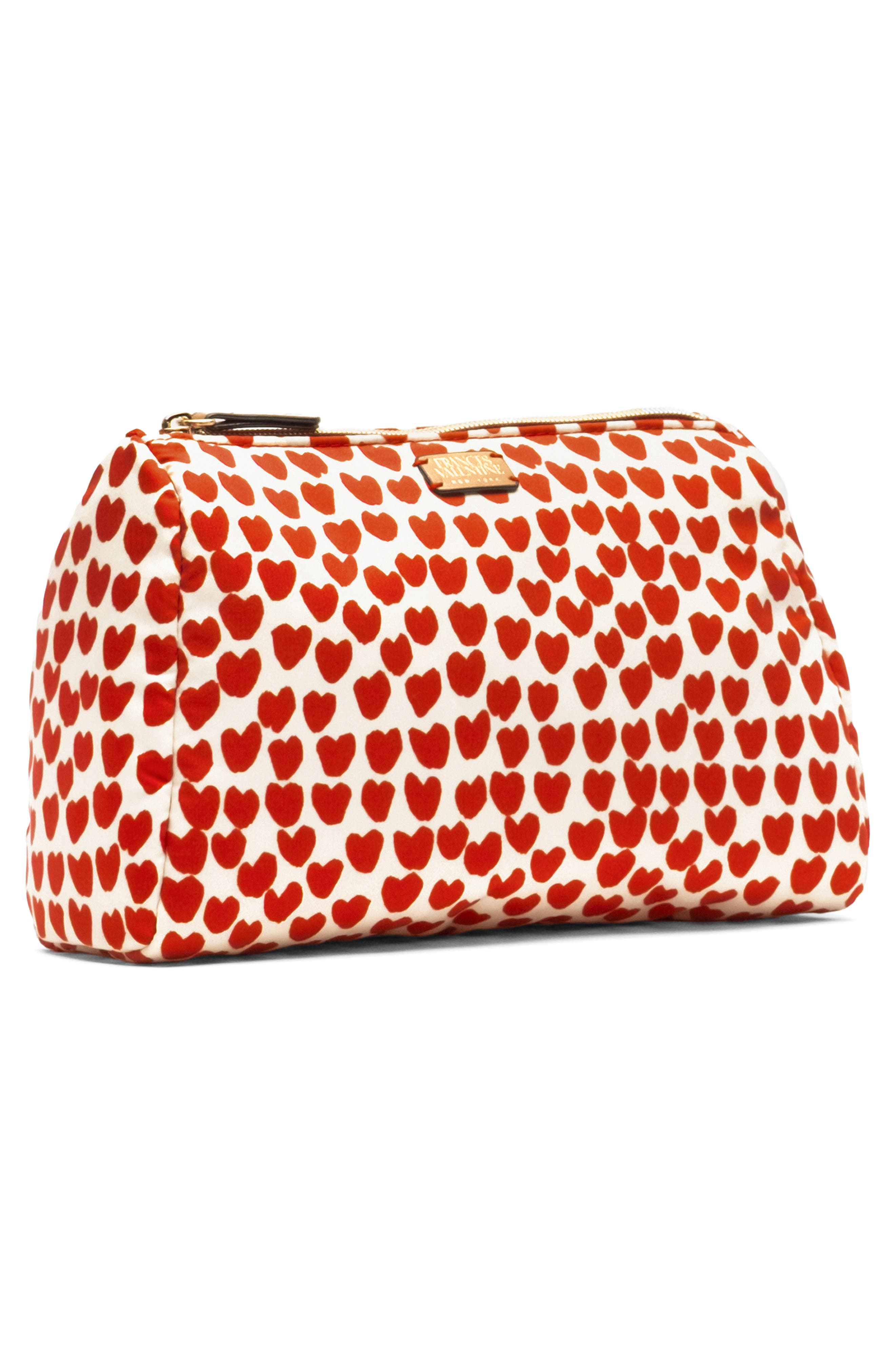 Frances Valentine Large Cosmetic Bag, Alternate, color, 