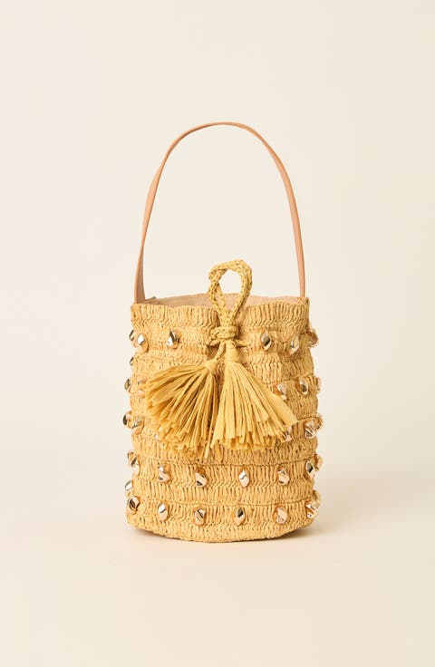 Studded Galia Bucket Bag