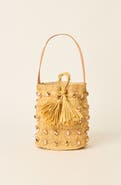 BTB Los Angeles Studded Galia Bucket Bag