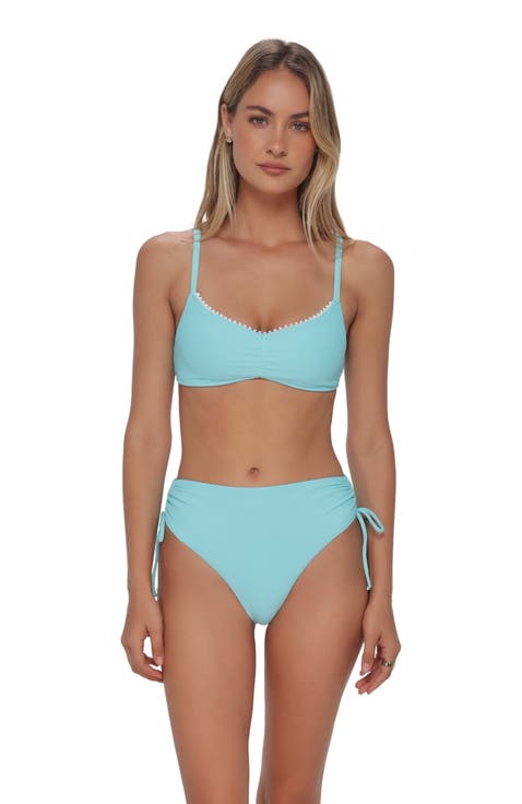Malia High Waist Bikini Swim Bottoms