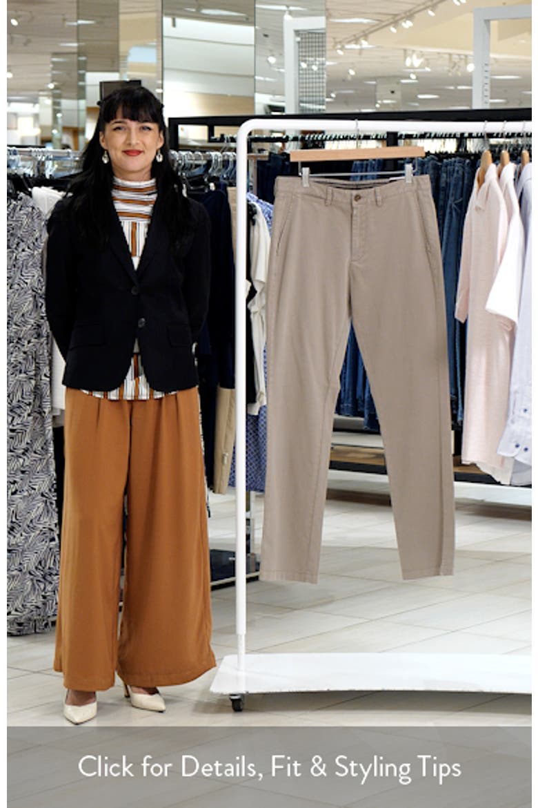 Flat Front Chinos video