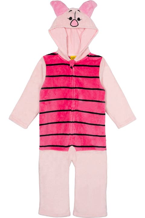 Winnie the Pooh Cosplay Hooded One Piece Pajamas