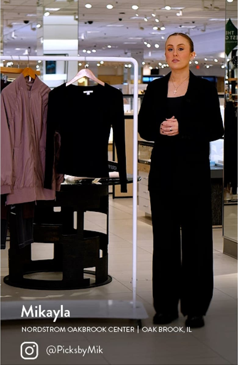 Cloud Retreat Rib Long Sleeve Top, sales video thumbnail