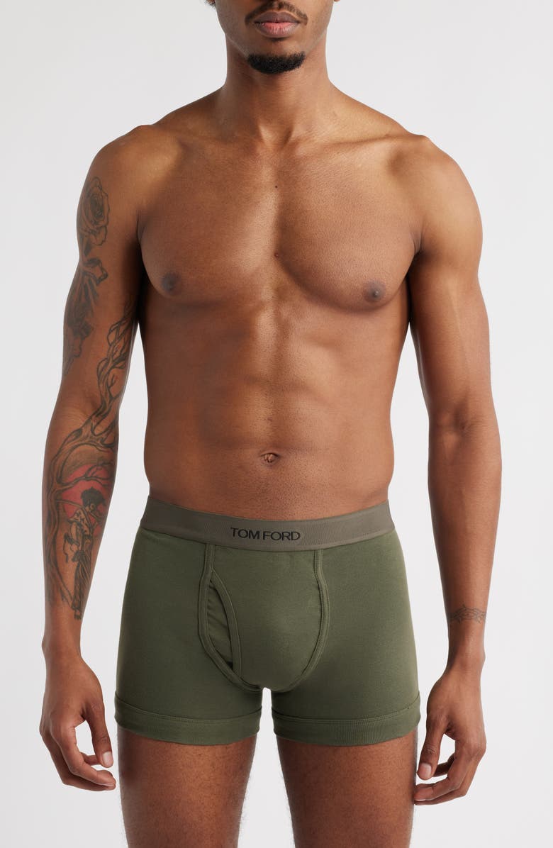 TOM FORD Cotton Stretch Jersey Boxer Briefs, Main, color, 