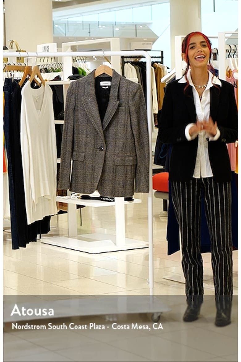 Kerstin Herringbone Wool Jacket video