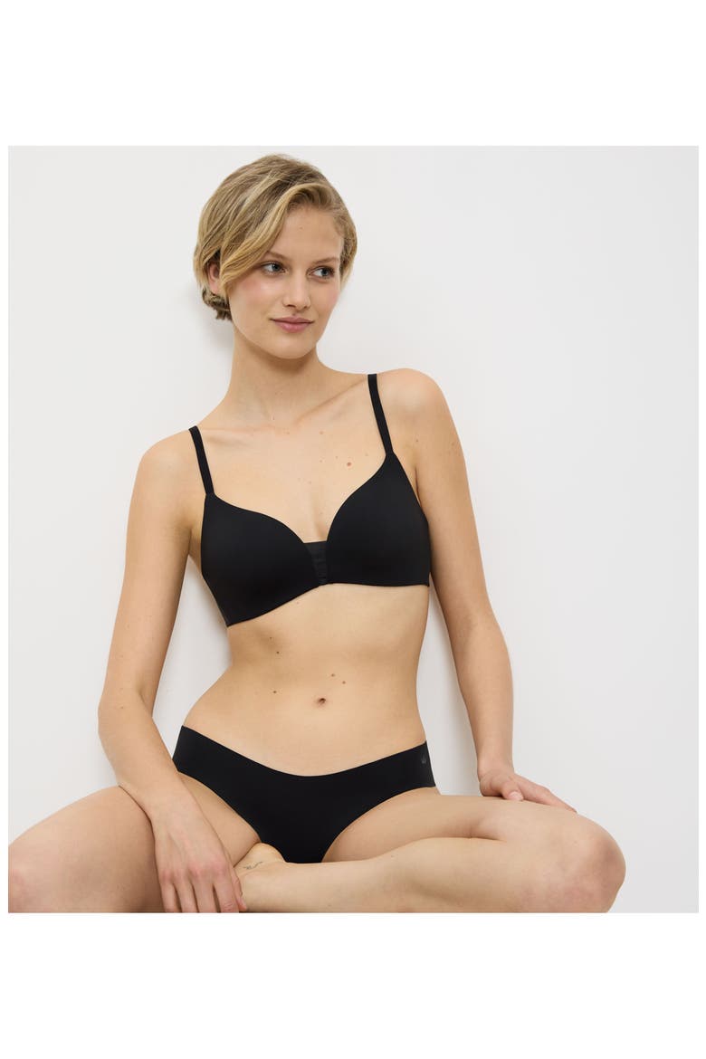 Flex Smart Wireless Padded Bra, Alternate, color, Black