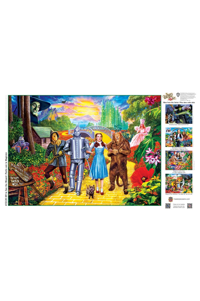 Off to See the Wizard 1000 Piece Puzzle, Alternate, color, Multicolor