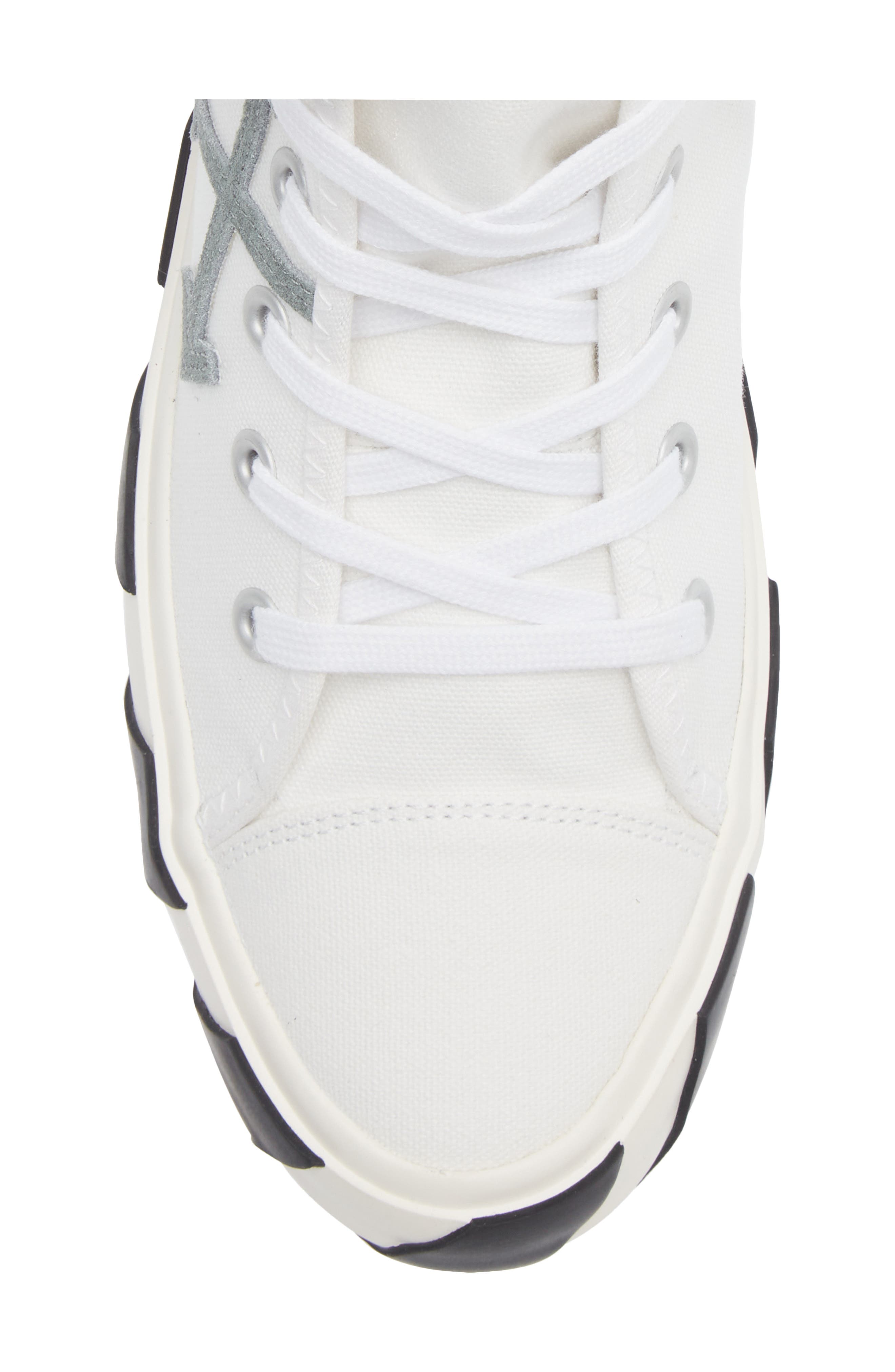 Off-White <p>Mid Top Vulcanized Sneaker (Men)</p>, Alternate, color, 