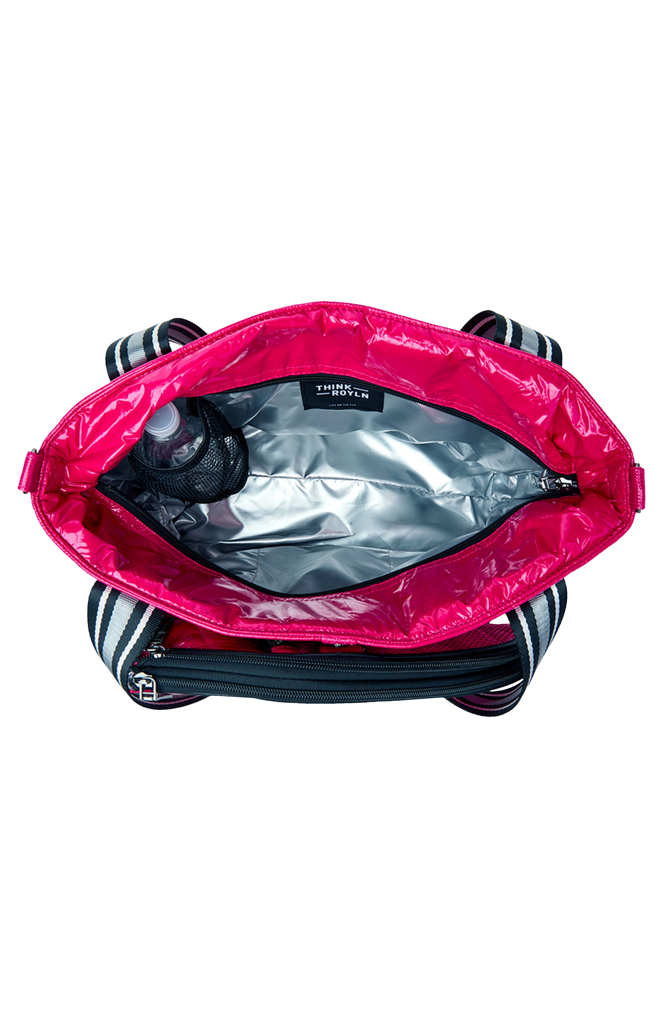THINK ROYLN Ace of the Court Pickleball Bag, Alternate, color, Glossy Fuchsia