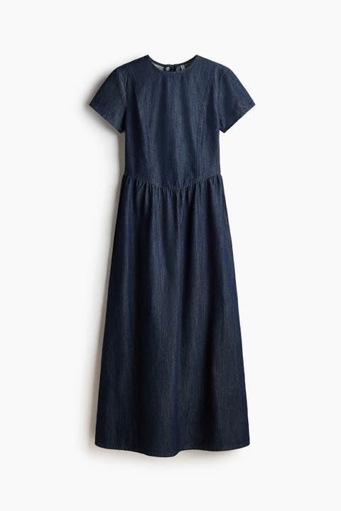 Denim Maxi Dress