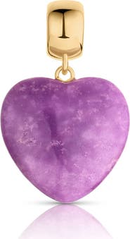 THATCH Gemma Heart Bail Charm