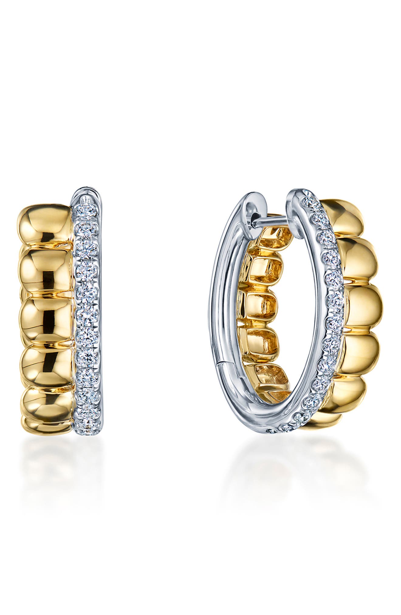 selected TWO TONE WHITE/YELLOW GOLD