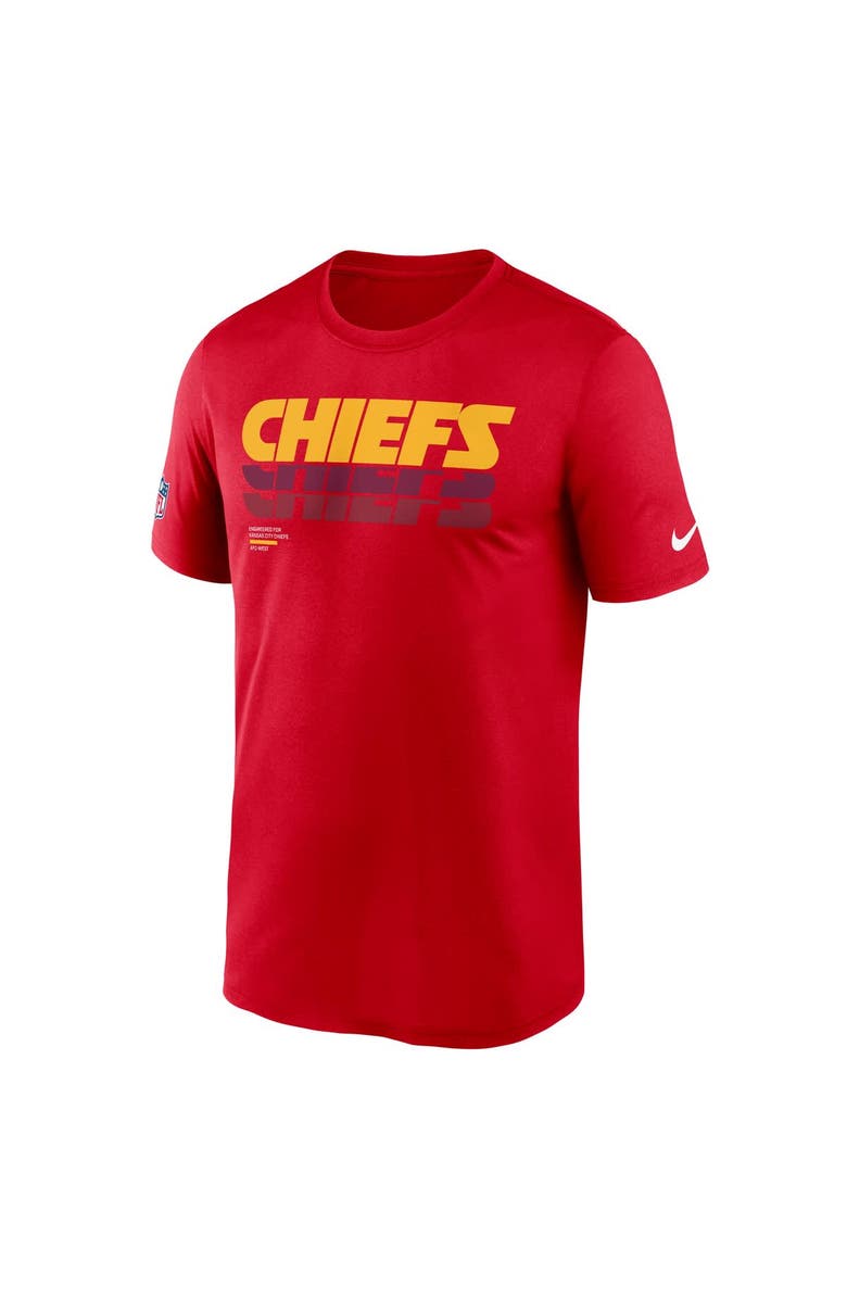 Nike Men's Nike Red Kansas City Chiefs Sideline Legend Performance T-Shirt, Alternate, color, Red