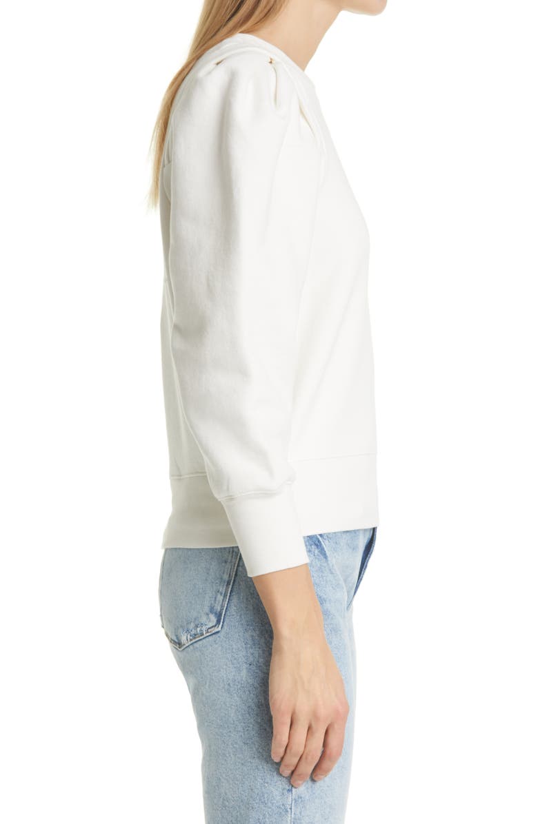 FRAME Puff Sleeve Sweatshirt, Alternate, color, 