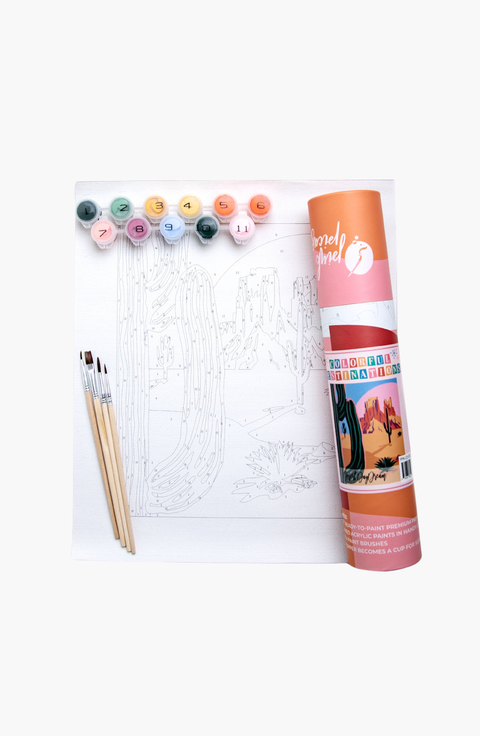 Desert Daydream Paint-by-Numbers Kit