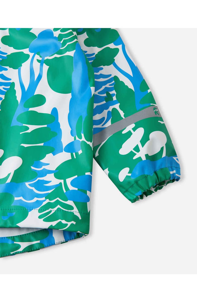 Reima Vesi Raincoat, Alternate, color, Green