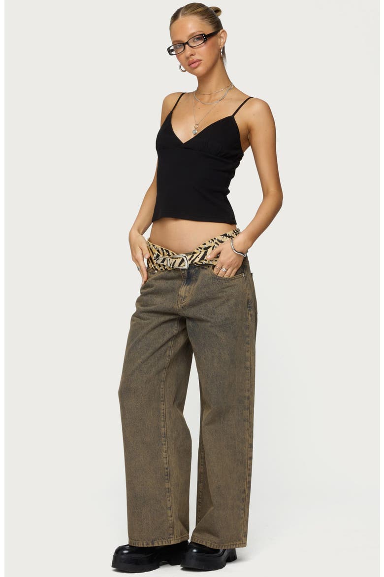 Rosina Crop Camisole, Alternate, color, BLACK