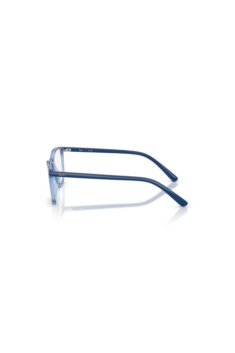 47mm Square optical glasses, Alternate, color, Blue