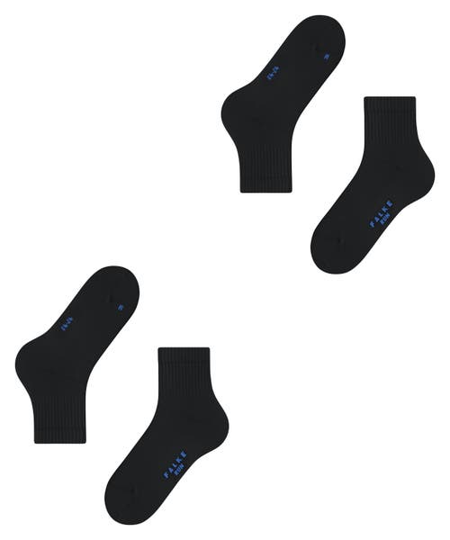 Falke Run Rib Short Socks In Animal Print