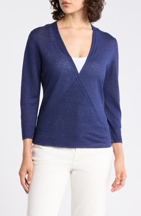 Addison Linen Blend Cardigan