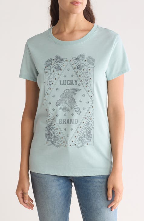 Find Your Luck Logo Graphic T-Shirt