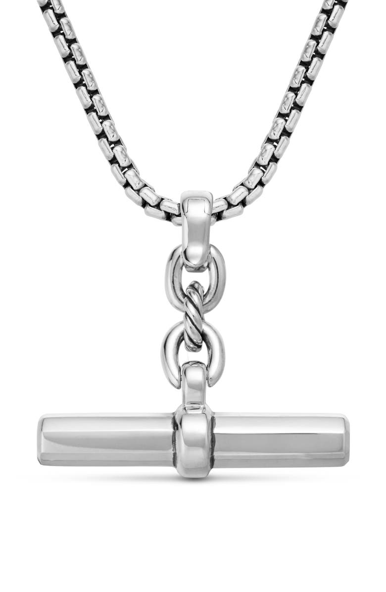 David Yurman Lexington E/W Barrel Pendant, Alternate, color,
