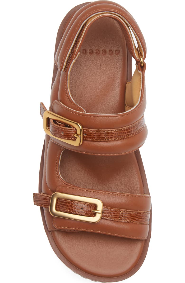 4CCCCEES Plia Kiko Platform Slingback Sandal, Alternate, color, Brown