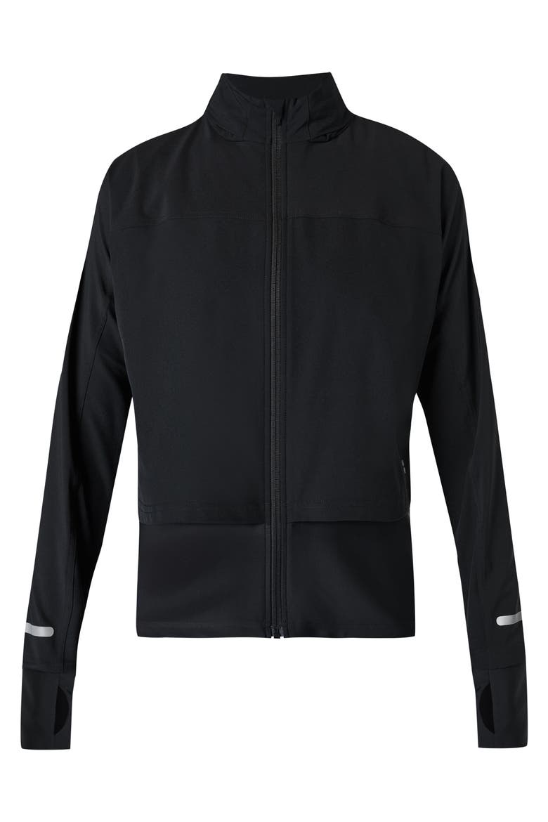 Fast Track Running Jacket, Alternate, color, BLACK