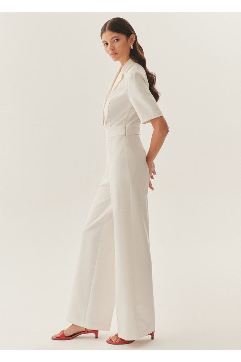 Lucille Jumpsuit, Alternate, color, WHITE