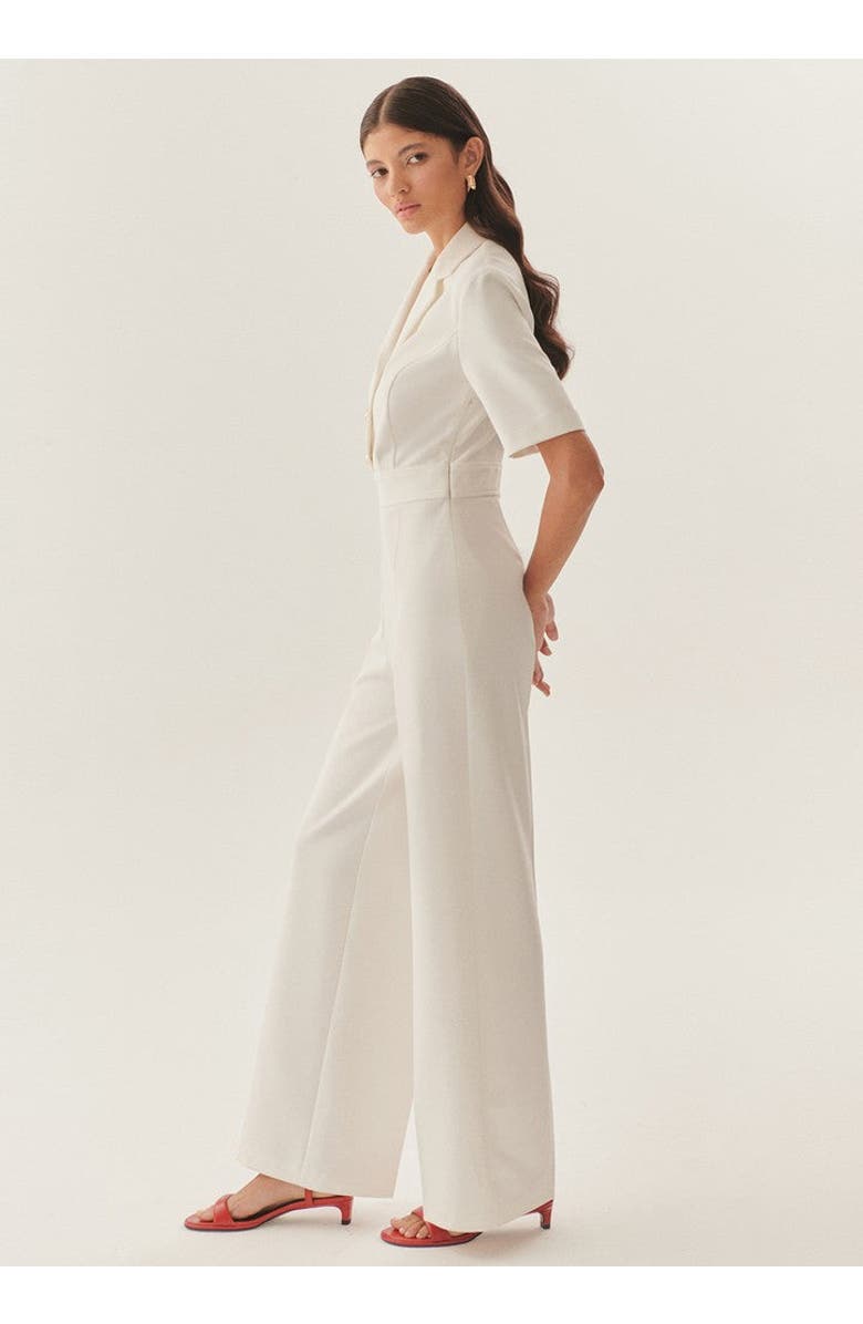 Exquise Lucille Jumpsuit, Alternate, color, White