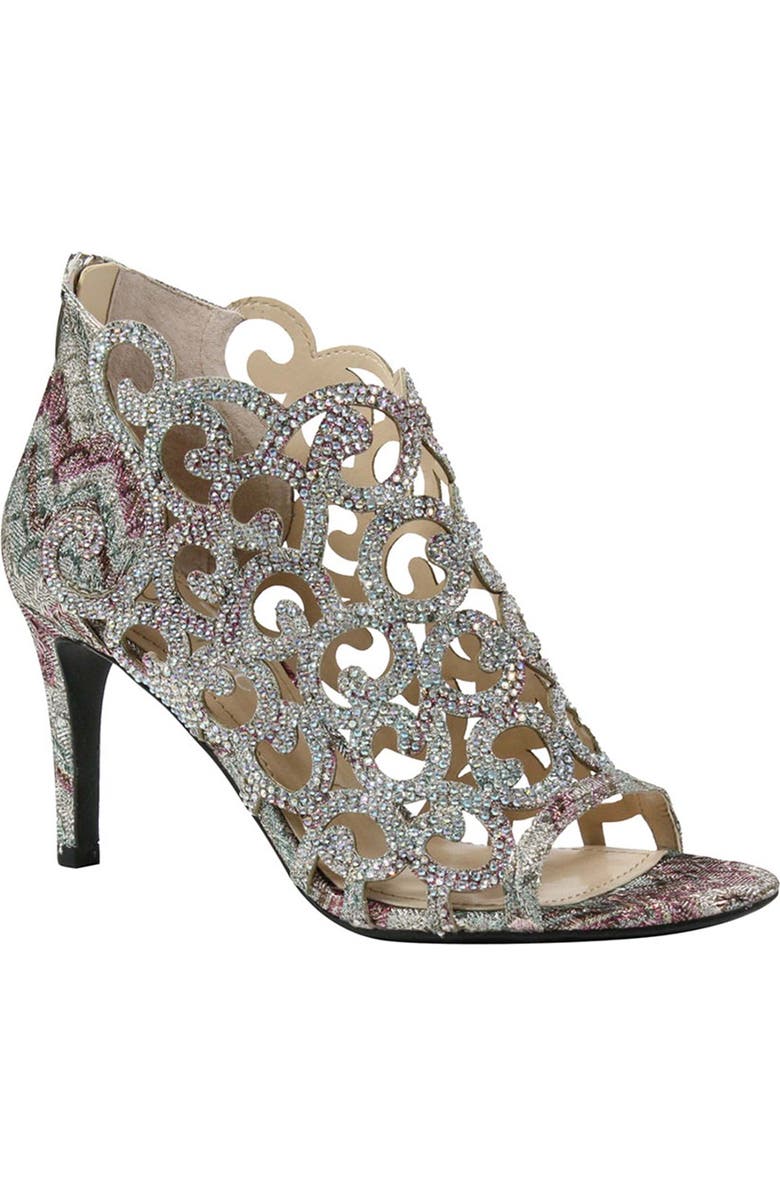 J. Reneé McWayfalls Peep Cutout Bootie, Alternate, color,