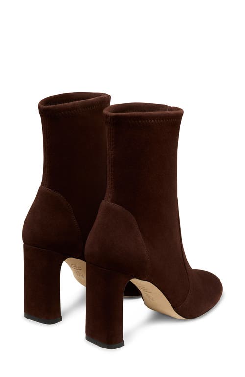 Stuart Weitzman Babette Bootie 85 In Brown