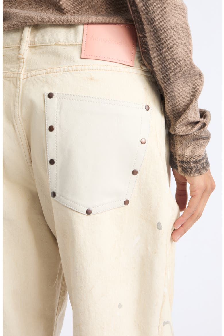1981 Cotton Wide Leg Jeans, Alternate, color, WHITE