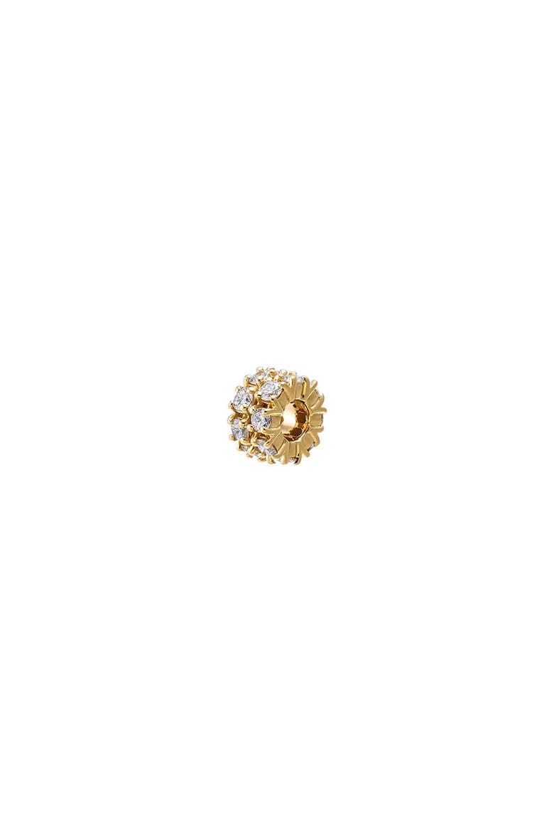 Lab Grown Diamond Rounded Rondelle Charm 14K, Main, color, 14K Gold