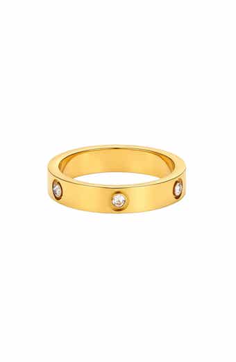18k Gold Plated Band Ring