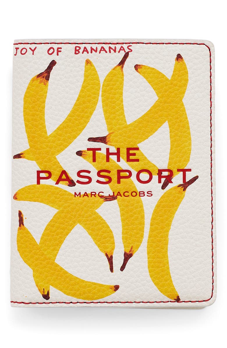Marc Jacobs The Passport Case, Main, color, Yellow Multi