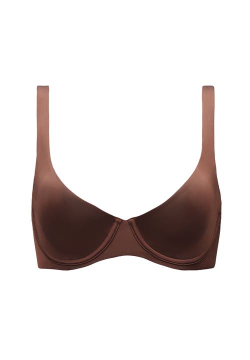 Cuup The Scoop Bra In Brown